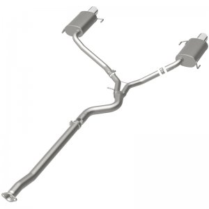 Subaru Legacy Performance Exhaust - Dual Split Rear Exit - Magnaflow - Street Series Cat-Back - `05-`09