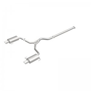 Subaru Legacy Performance Exhaust - Dual Split Rear Exit - Magnaflow - Street Series Cat-Back - `05-`09