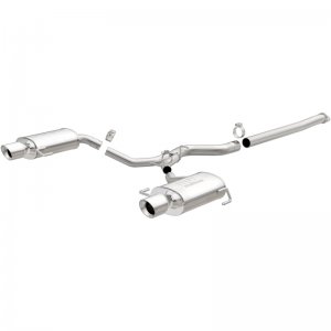 Subaru Legacy Performance Exhaust - Dual Split Rear Exit - Magnaflow - Street Series Cat-Back - `05-`09