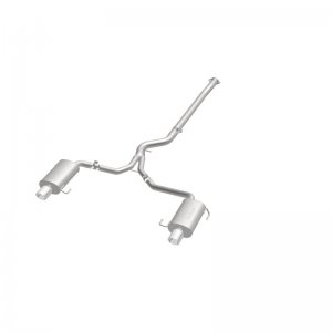 Subaru Legacy Performance Exhaust - Dual Split Rear Exit - Magnaflow - Street Series Cat-Back - `05-`09