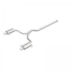 Subaru Legacy Performance Exhaust - Dual Split Rear Exit - Magnaflow - Street Series Cat-Back - `05-`09