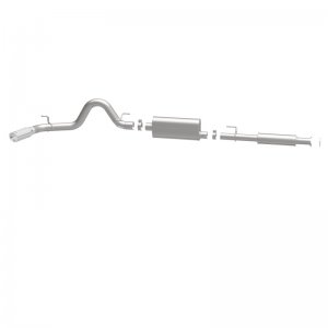 Toyota Tacoma Performance Exhaust - Rear - Magnaflow - Street Series Cat Back - Polished - `16-`23