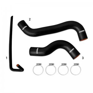 Subaru WRX Radiator Coolant Hose Kit - Mishimoto - Silicone - Black - `15-`21