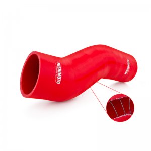 Subaru WRX Performance Air Intake - Mishimoto - Silicone Air Box Hose Kit - Red - `15-`21