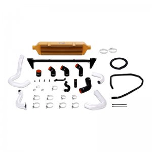 Subaru WRX Intercooler Kit - Front - Mishimoto - Front-Mount Gold Core - Gold - `15-`21