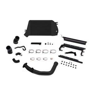 Subaru WRX Intercooler Kit - Mishimoto - Top-Mount Intercooler & Charge Pipe System - Stealth Black - `15-`21