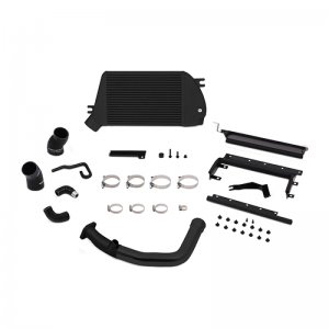 Subaru WRX Intercooler Kit - Mishimoto - Top-Mount Intercooler & Charge Pipe System - Stealth Black - `15-`21