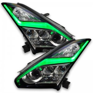 Nissan GT-R Headlight DRL Upgrade Kit - ORACLE Lighting - ColorSHIFT 2 - RGB+W - `15-`21
