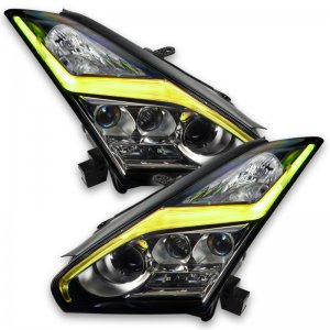 Nissan GT-R Headlight DRL Upgrade Kit - ORACLE Lighting - ColorSHIFT 2 - RGB+W - `15-`21