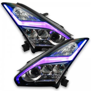 Nissan GT-R Headlight DRL Upgrade Kit - ORACLE Lighting - ColorSHIFT 2 - RGB+W - `15-`21