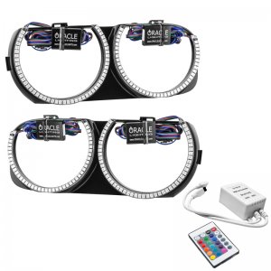 Dodge Challenger Headlight Bezels - ORACLE Lighting - Pre-Installed Halo w/ Simple Controller - `15-`21