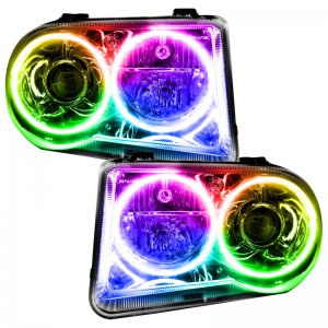 Chrysler 300C Headlight Assemblies - ORACLE Lighting - ColorSHIFT (w/o Controller) - `05-`10