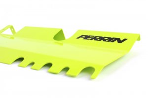 Subaru WRX Radiator Shroud - Perrin Performance - With/Without OEM Intake Scoop - Neon Yellow - `15-`21