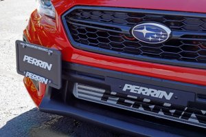 Subaru WRX License Plate Holder - Perrin Performance - PA Alta - `18-`21