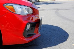 Subaru WRX License Plate Holder - Perrin Performance - PA Alta - `18-`21