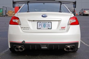 Subaru WRX Tow Hook Kit - Rear - Perrin Performance - Black - `15-`21