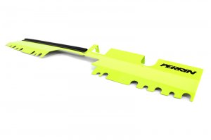 Subaru WRX Radiator Shroud - Perrin Performance - With/Without OEM Intake Scoop - Neon Yellow - `15-`21
