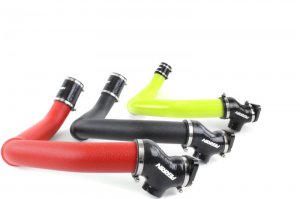 Subaru WRX Charge Pipe - Perrin Performance - PSP-ITR-200NY - Neon Yellow - `15-`21