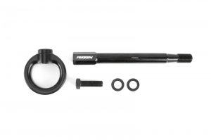 Subaru Legacy Tow Hook Kit - Front - Perrin Performance - Flat Black - `05-`09