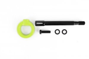 Subaru Legacy Tow Hook Kit - Front - Perrin Performance - Neon Yellow - `05-`09