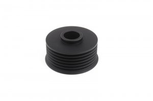 Subaru WRX Alternator Pulley - Perrin Performance - Lightweight - Black - `15-`25