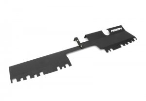 Subaru WRX Radiator Shroud - Perrin Performance - With/Without OEM Intake Scoop - Black - `15-`21