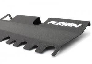 Subaru WRX Radiator Shroud - Perrin Performance - With/Without OEM Intake Scoop - Black - `15-`21