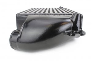 Subaru WRX Top Mount Intercooler - Perrin Performance - Black - `15-`21