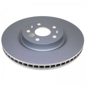 Chevrolet Corvette Brake Rotor (1) - Rear - PowerStop - Evolution Coated - Silver - `20-`21
