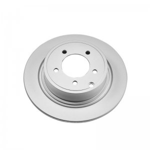 Mitsubishi Lancer Brake Rotor (1) - Rear - PowerStop - Evolution Coated - `08-`16