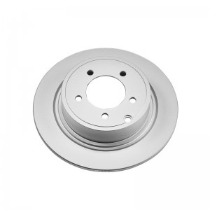 Mitsubishi Lancer Brake Rotor (1) - Rear - PowerStop - Evolution Coated - `08-`16