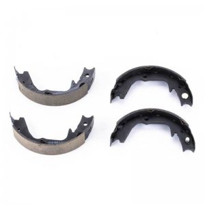 Subaru Legacy Brake Shoes - Rear - PowerStop - Autospecialty Parking - Black - `01-`05