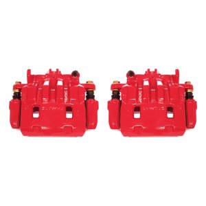 Subaru BRZ Performance Brake Caliper - Front - PowerStop - Floating Caliper with Bracket - Red - `13-`20