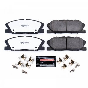 Dodge Charger Brake Pads - Front - PowerStop - Z26 Street Warrior Carbon-Fiber Ceramic - `14-`20