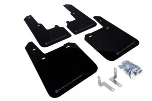 Subaru Outback Mud Flaps - Rally Armor - UR Series - Black/Grey - `15-`19