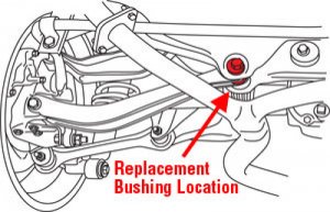 Subaru Outback Camber/Toe Bolt Adjuster - Rear - SPC Performance - `00-`09