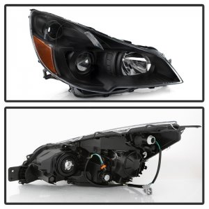 Subaru Outback Headlights - SPYDER - xTune OEM Style - Black - `13-`14