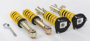Subaru Impreza Coilover Kit - Front - ST Suspensions - XTA Adjustable - `04 - `07