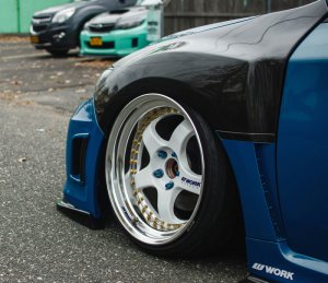 Subaru WRX Fender - Seibon - 10mm Wider Carbon Fiber - Carbon Fiber - `11-`14