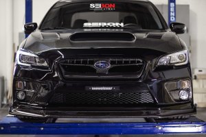 Subaru WRX Grill - Front - Seibon - OEM Carbon Fiber - `15-`17