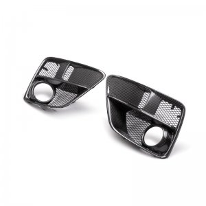 Subaru WRX Fog Light Surrounds (2) - Seibon - 3K 2X2 Twill Weave - Carbon Fiber - `15-`17