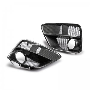Subaru WRX Fog Light Surrounds (2) - Seibon - 3K 2X2 Twill Weave - Carbon Fiber - `15-`17