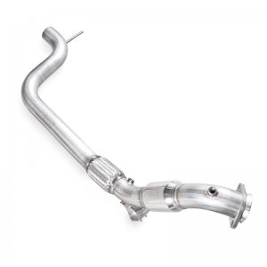 Ford Mustang Performance Exhaust - Stainless Works - Downpipe 3in High-Flow Cats - `15-`17