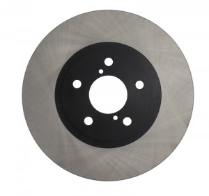 Subaru Outback Brake Rotor (1) - Front - Stoptech - Premium Cryostop Rotor - Black - 2000