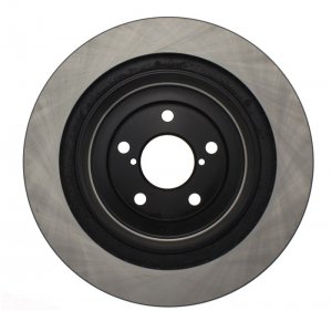 Subaru Legacy Brake Rotor (1) - Rear - Stoptech - Premium Cryostop Rotor - Black - `05-`09