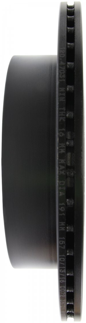 Subaru Outback Brake Rotor (1) - Rear Left - Stoptech - Slotted Sport - Black - `10-`14