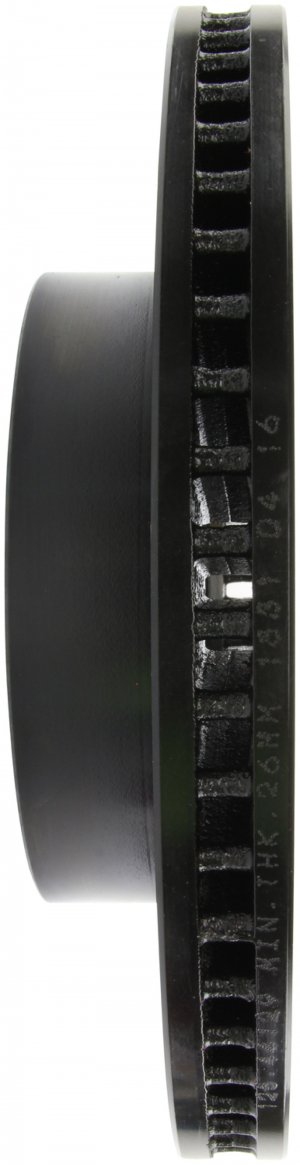 Toyota Tacoma Brake Rotor (1) - Front Left - Stoptech - Drilled & Slotted - Black - `05-`19