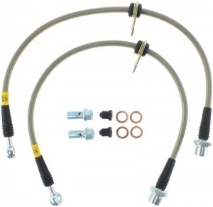 Toyota Tacoma Brake Line Kit - Front - Stoptech - Stainless Steel Braided - Stainless Steel - `05-`15