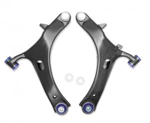 Subaru Legacy Control Arms - Front - Superpro - Lower + Bushings - 2005