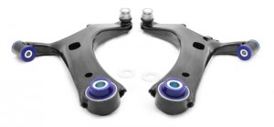 Subaru Legacy Control Arms - Front - Superpro - Lower + Bushings - 2005